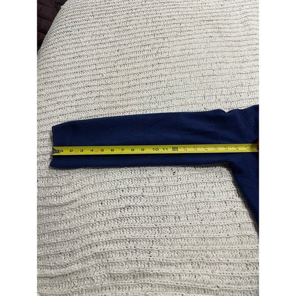 Nino Colombo Cardigan Sweater Womens Sz 42 (US S/M) Blue Italy 100% Merino Wool - Picture 4 of 10